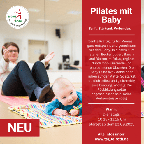 Pilates mit Baby