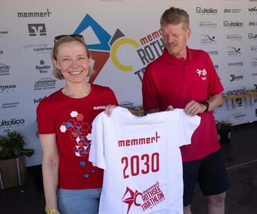 Sponsor Memmert verlängert Vertrag mit Rothsee Triathlon
